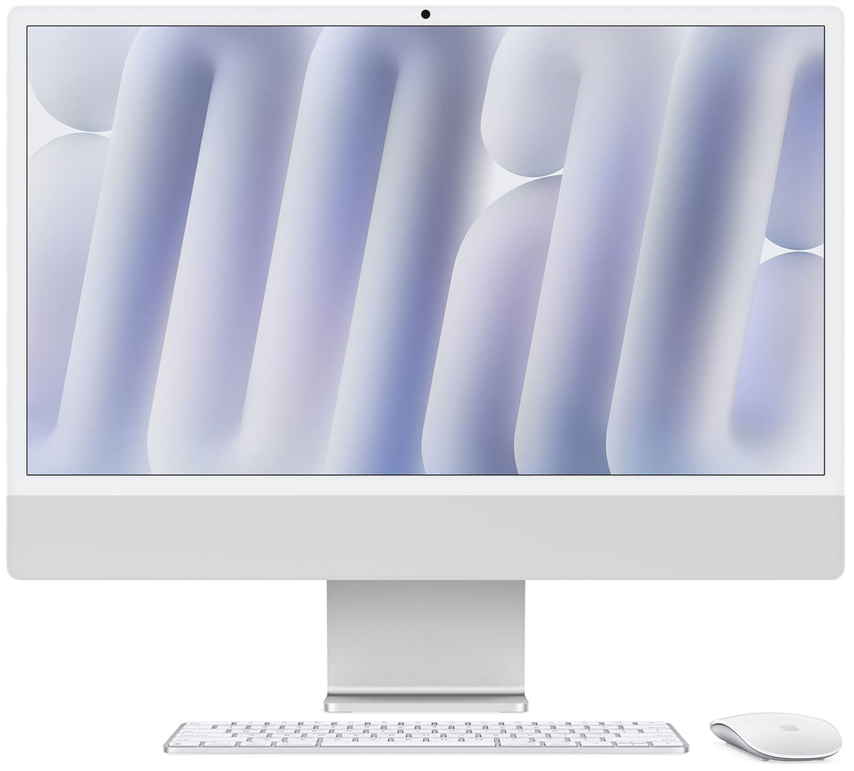 Apple 24-Inch iMac M4 8-Core 16GB RAM 256GB SSD, 8-Core GPU Retina 4.5K Desktop Computer in Silver (Late  - image 1