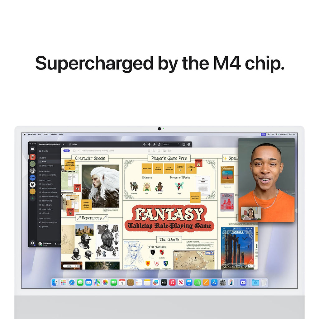 Apple 24-Inch iMac M4 8-Core 16GB RAM 256GB SSD, 8-Core GPU Retina 4.5K Desktop Computer in Silver (Late  - image 6