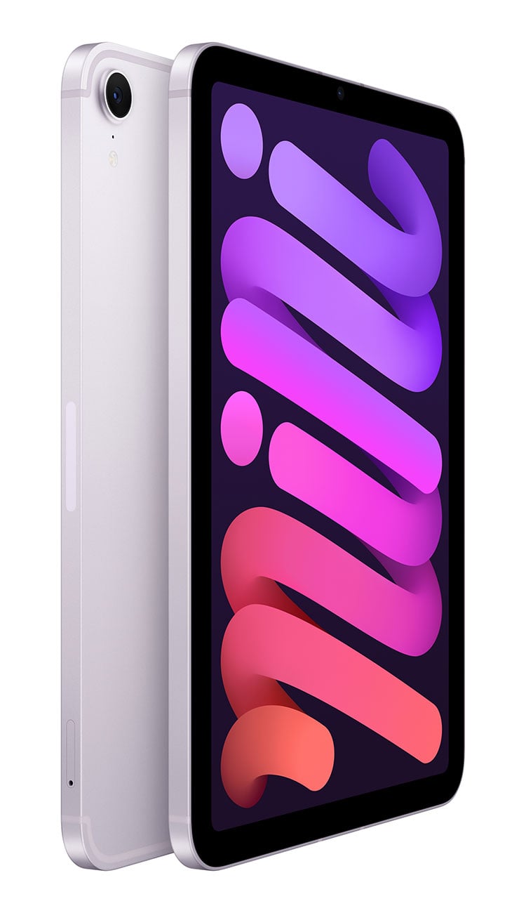Apple iPad mini (7th Generation) 128GB Wi-Fi + Cellular in Purple - MXPR3LL/A - image 2