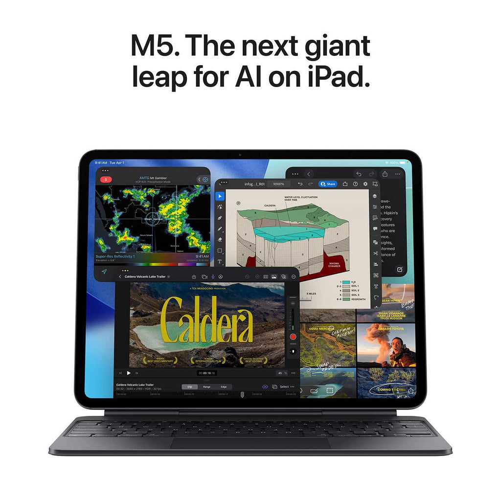 Apple iPad Pro M5 13-Inch 2TB Wi-Fi + Cellular in Silver - ME8K4LL/A - image 3