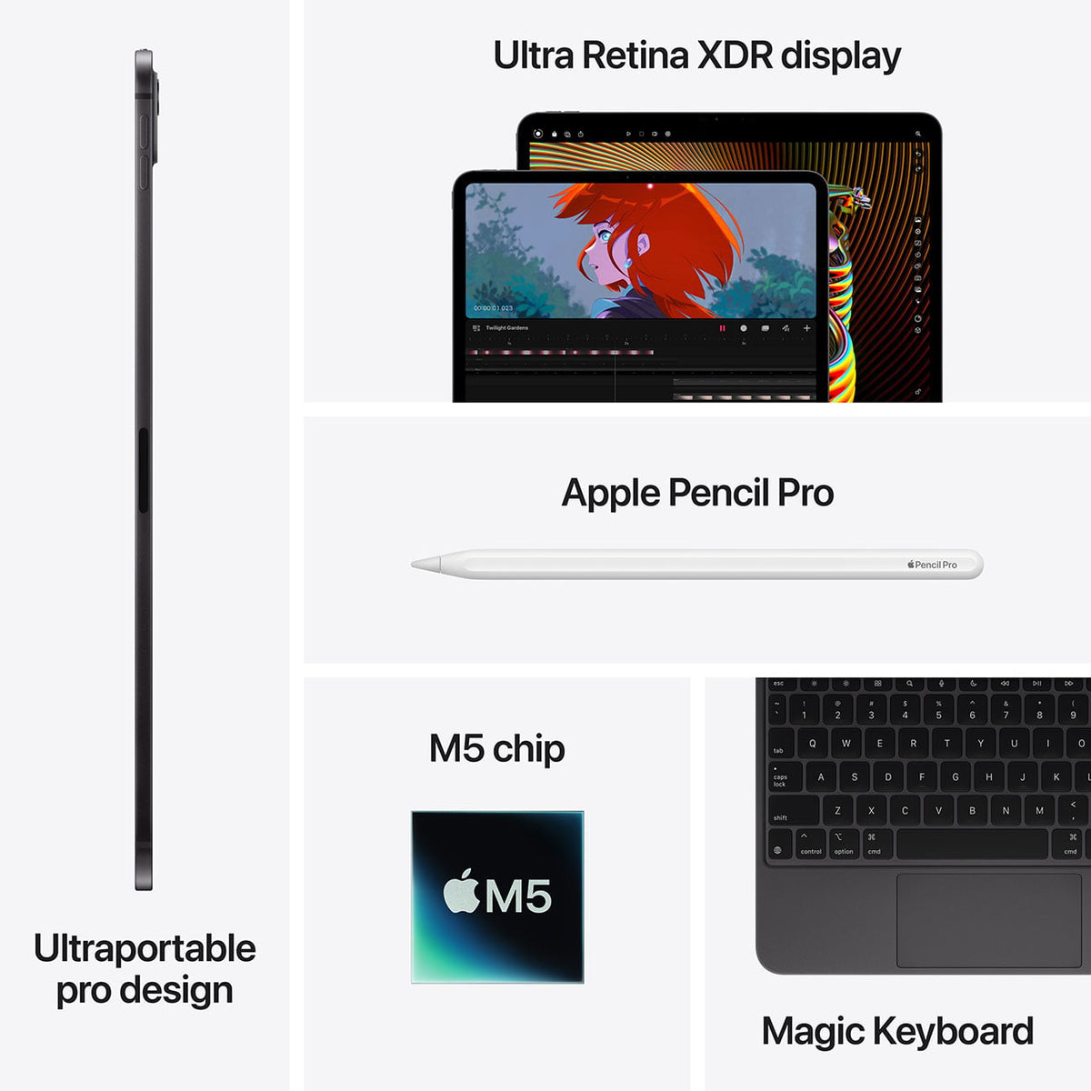 Apple iPad Pro M5 13-Inch 512GB Wi-Fi in Space Black - MDYL4LL/A - image 4