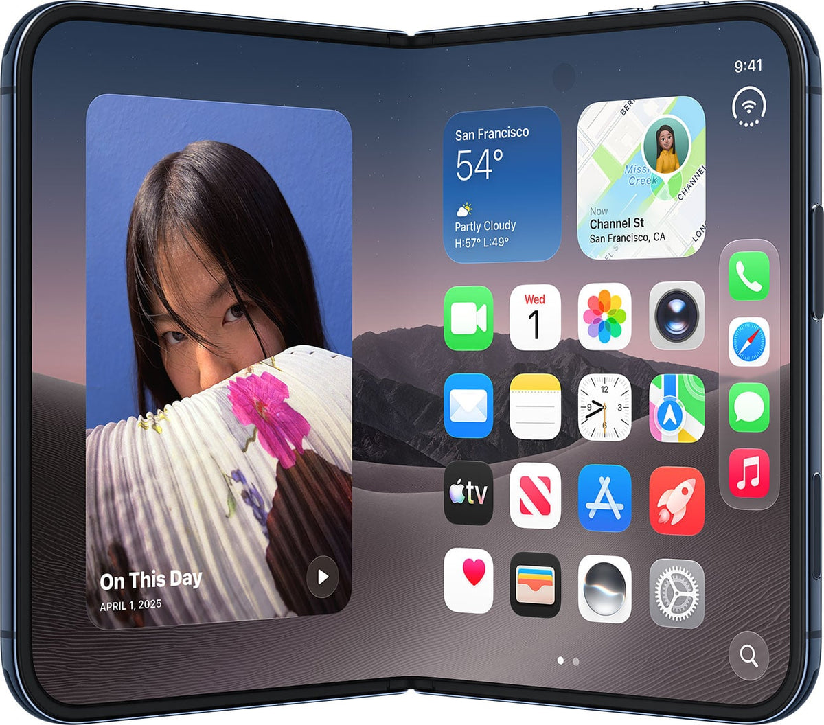 Apple iPhone Duo 1TB in Night Sky - MK1L4LL/A & 6055G - image 2