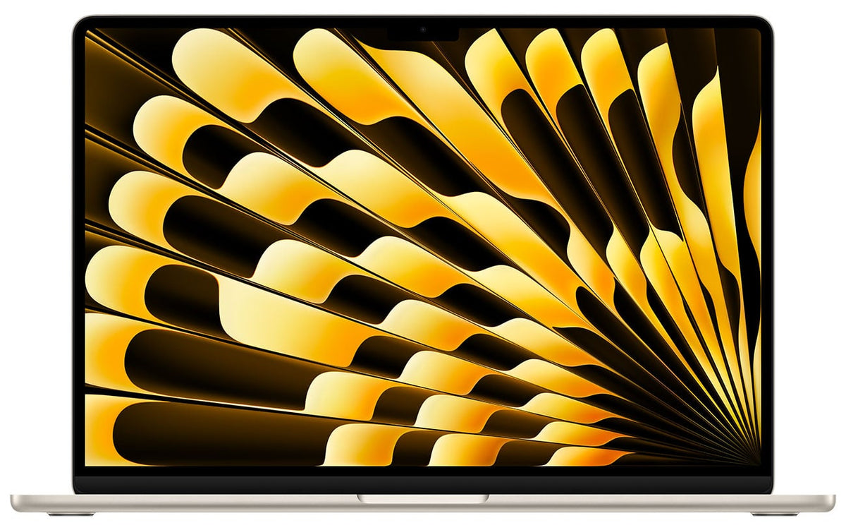 Apple MacBook Air Laptop 15.3-Inch M5 Chip 10-Core CPU 10-Core GPU 24GB RAM 512GB SSD in Starlight - Z1LT - image 1