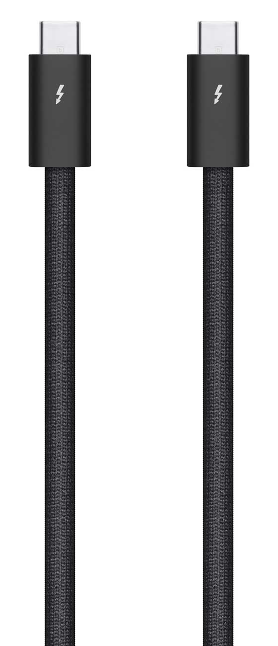 Apple Thunderbolt 5 1m USB-C Pro Cable in Black - MDW94AM/A - image 2
