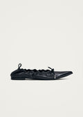 Arden Ballerinas aus schwarzem Leder
