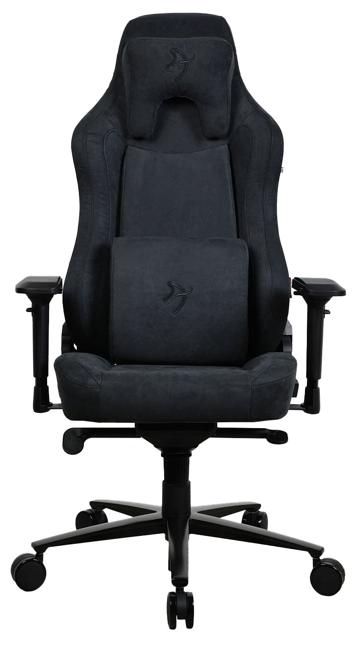 Arozzi Vernazza Series Standard Gaming Chair in Pure Black Supersoft Finish - VERNAZZA-SPSF-PBK - image 1