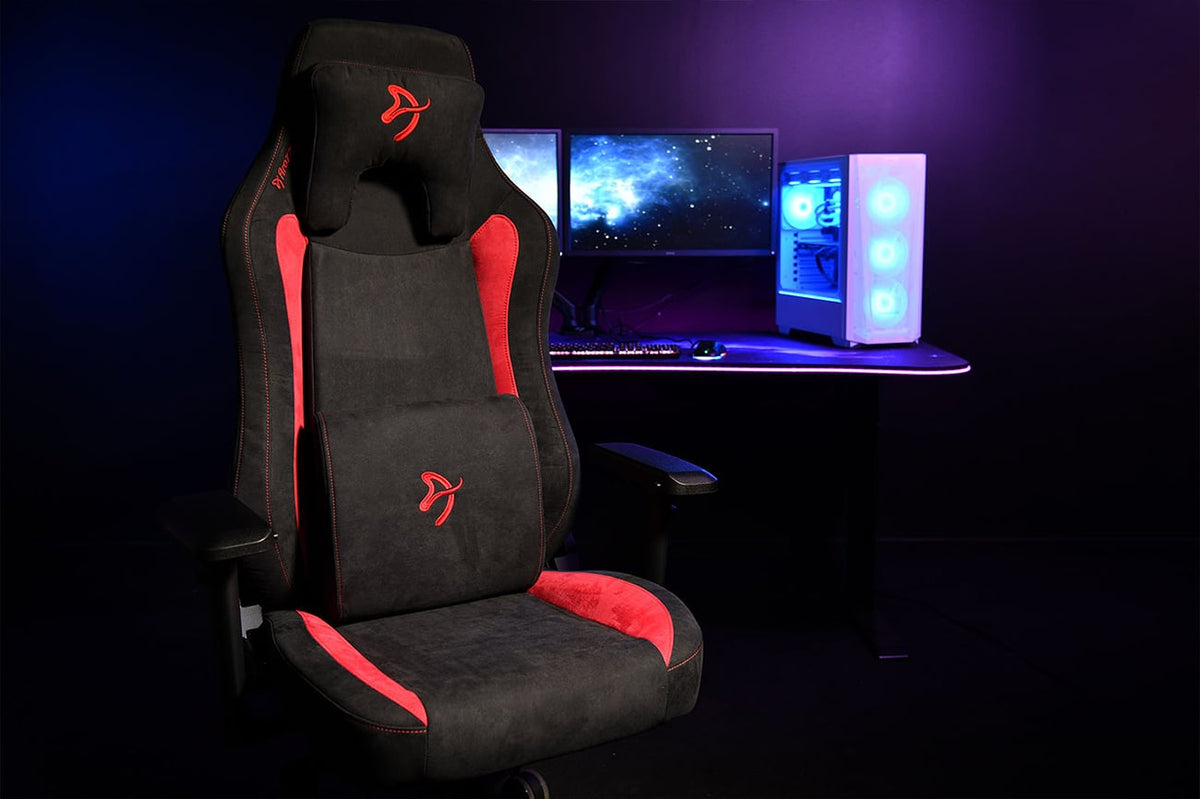 Arozzi Gaming Chair Vernazza Series Standard Supersoft in Black and Red PU Leather Finish - VERNAZZA-SPSF - image 5