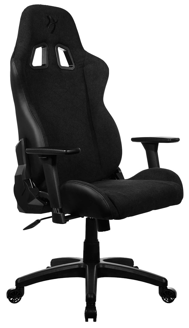 Arozzi Avanti Soft Fabric Gaming Chair in Pure Black - AVANTI-SFB-PBK - image 2
