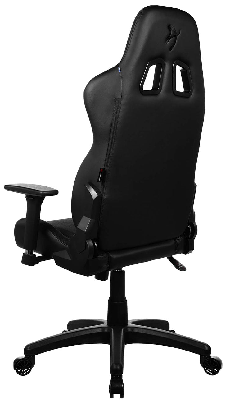 Arozzi Avanti Soft Fabric Gaming Chair in Pure Black - AVANTI-SFB-PBK - image 5