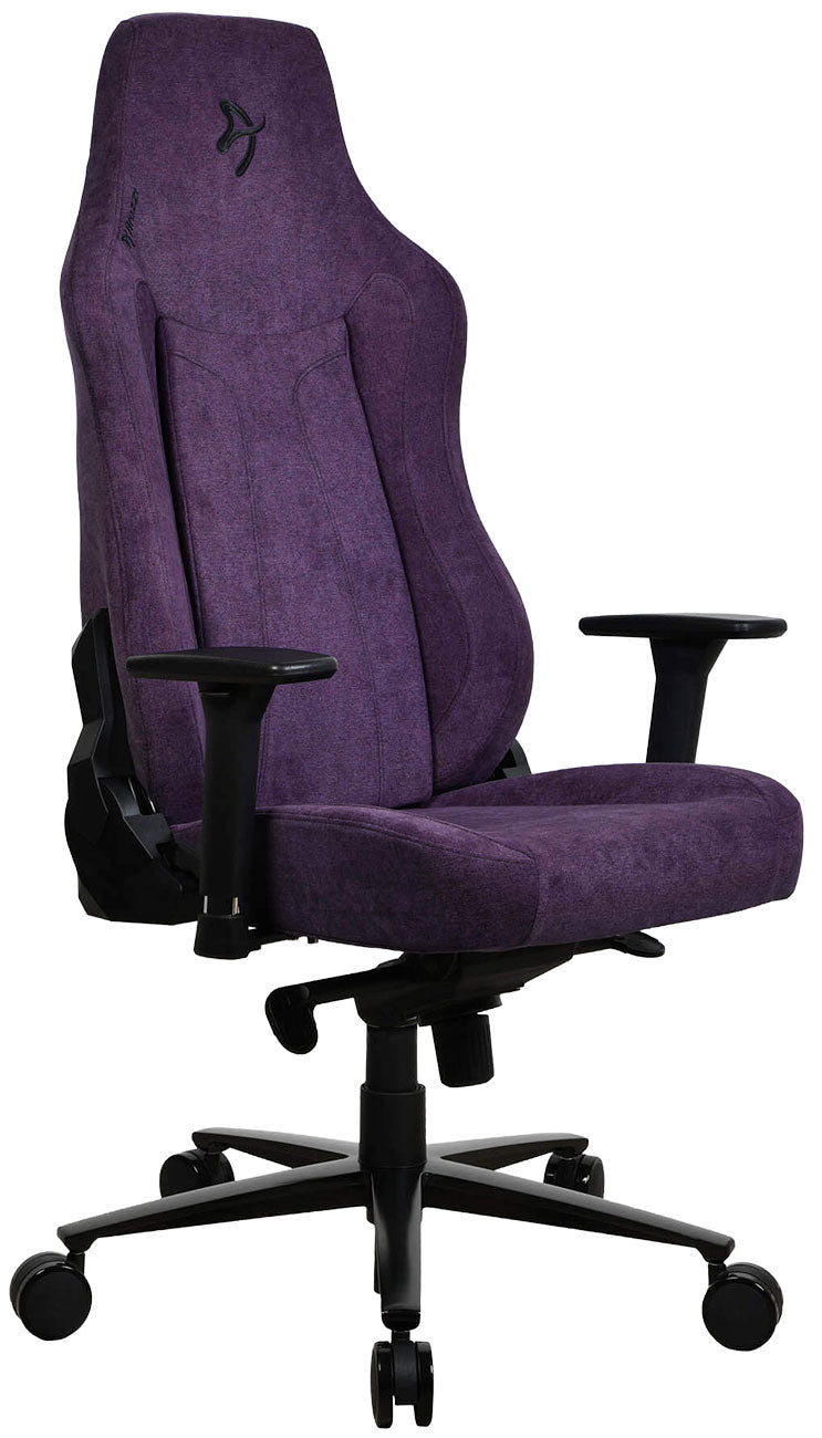 Arozzi Vernazza Series Standard Soft Fabric Gaming Chair in Purple - VERNAZZA-SFB-PP - image 3