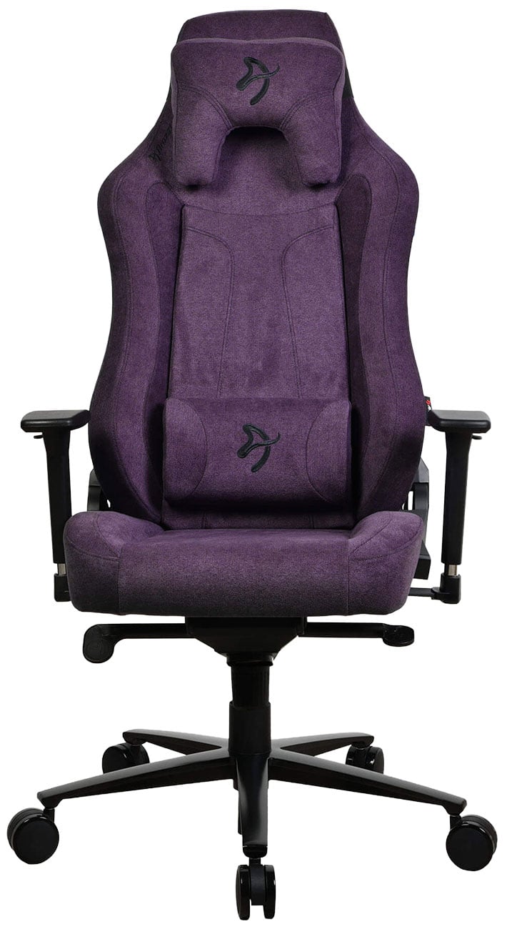 Arozzi Vernazza Series Standard Soft Fabric Gaming Chair in Purple - VERNAZZA-SFB-PP - image 1