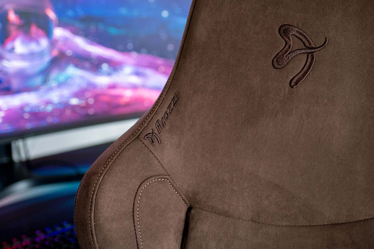 Arozzi Vernazza Series Standard Supersoft Gaming Chair in Brown - VERNAZZA-SPSF-BWN - image 8