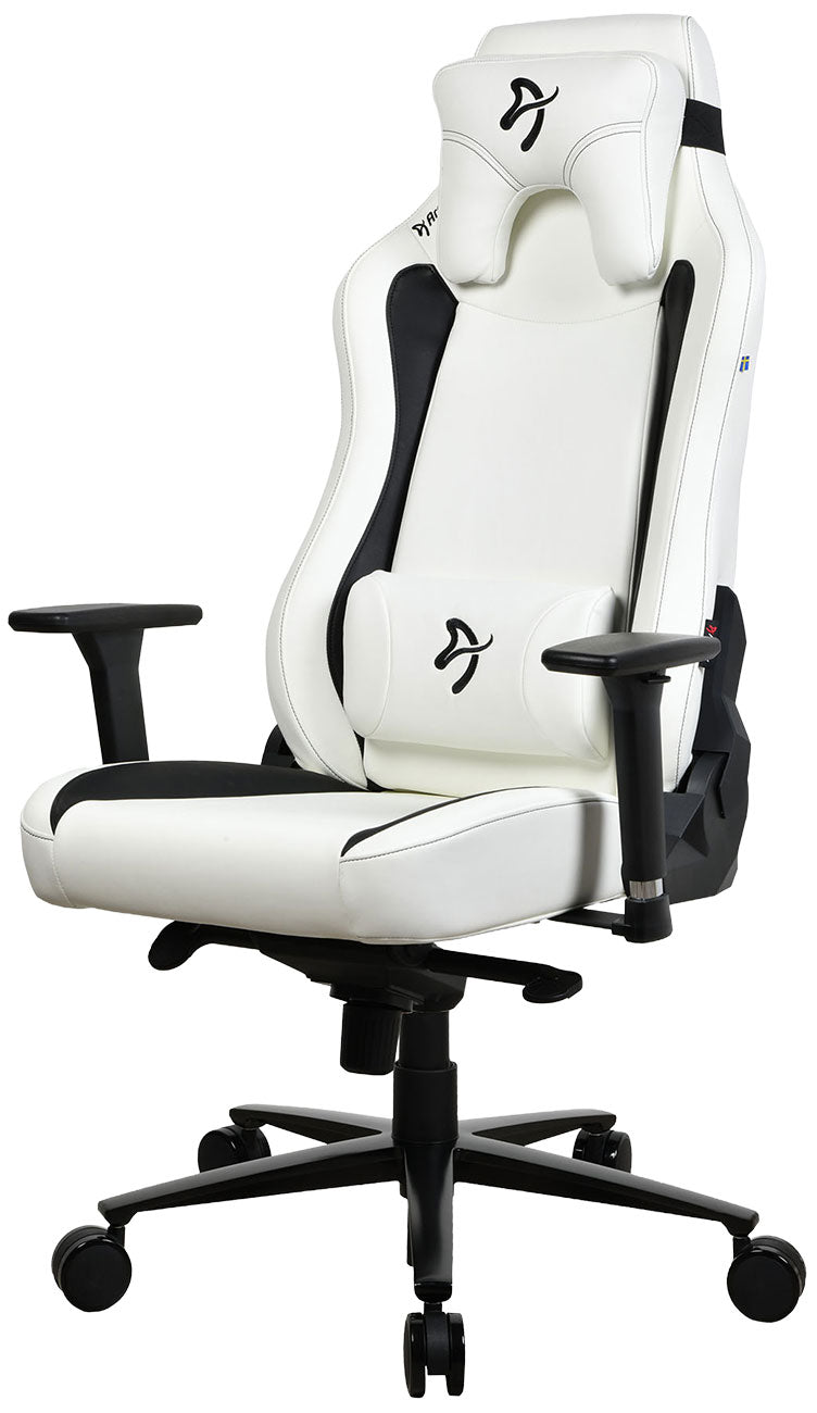 Arozzi Vernazza Series Standard SoftPU Leather Gaming Chair in White - VERNAZZA-SPU-WT - image 2