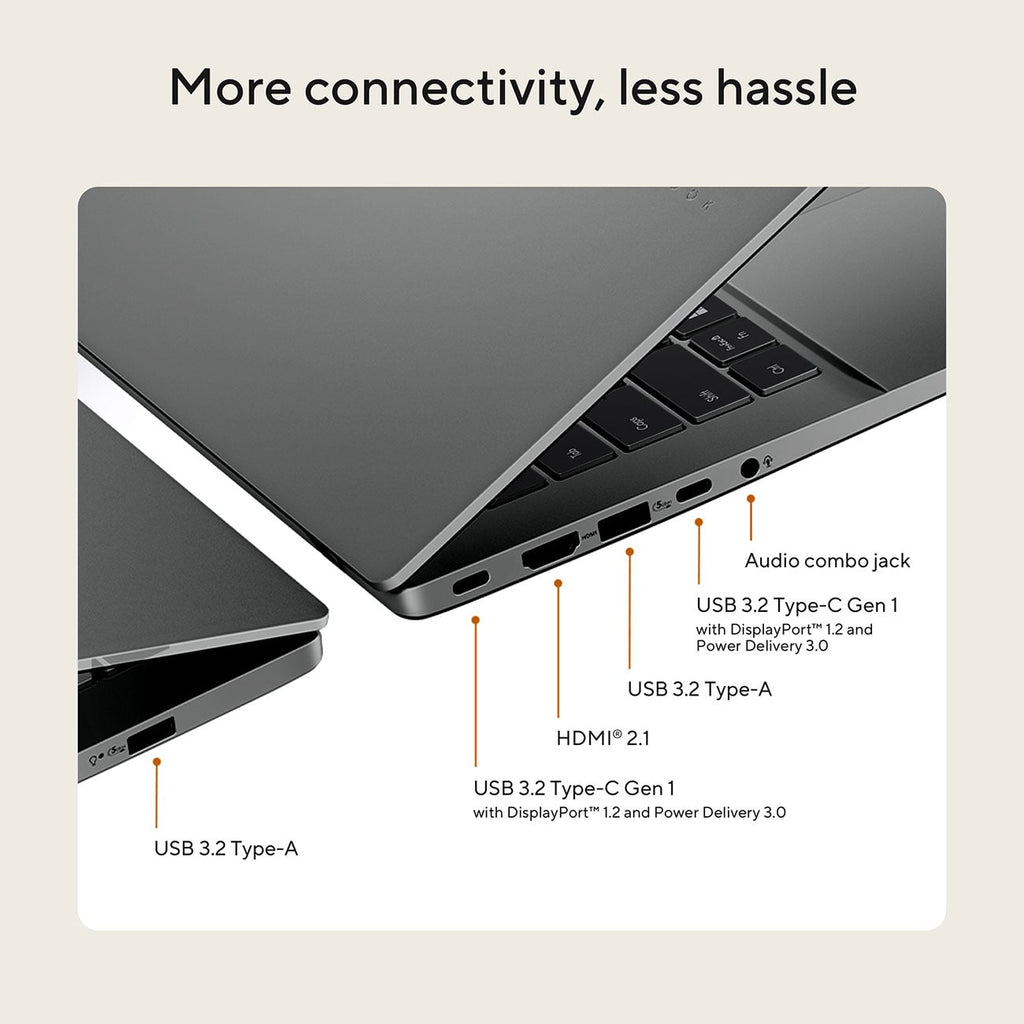 ASUS Vivobook S16 Laptop 16-Inch Intel Core Ultra 9 386H 32GB RAM 1TB SSD in Matte Gray - S3607AA-DS99 - image 8