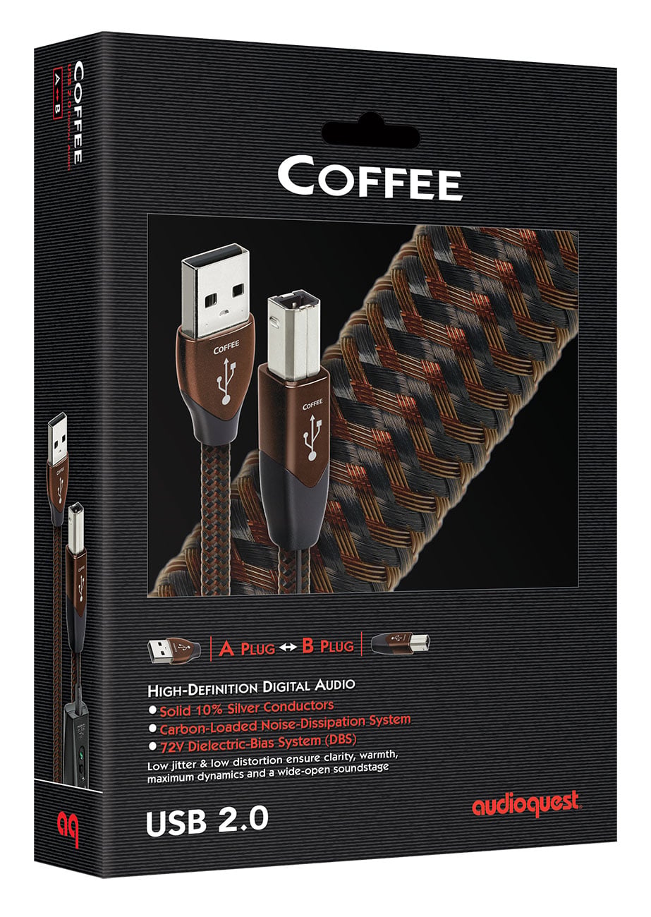 AudioQuest 1.5 Meters Coffee USB-A to B High-Definition Audio Cable - 65-090-13 - 65-090-13 - image 2