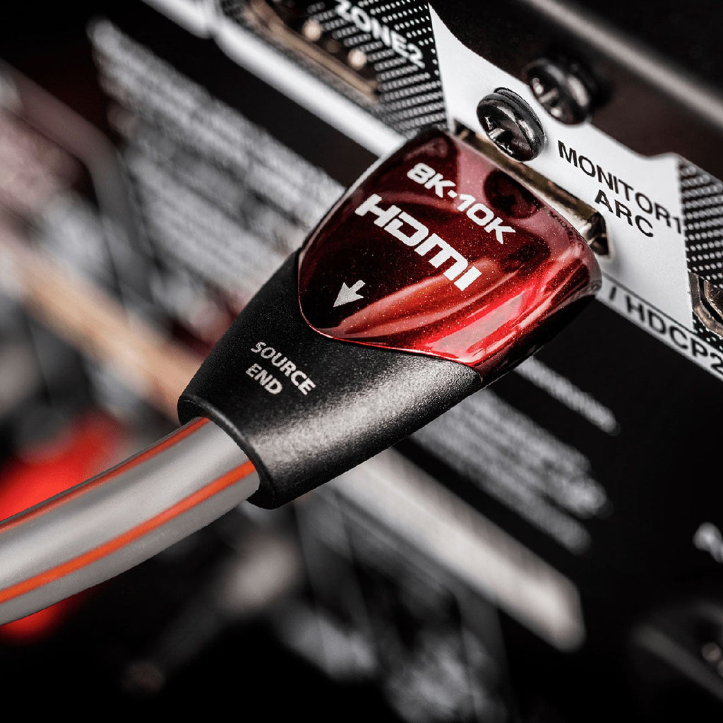 AudioQuest 49.2 Feet Cherry Cola HDMI Hybrid Active Optical Cable - HDMICHERRYCOLA15M - image 3