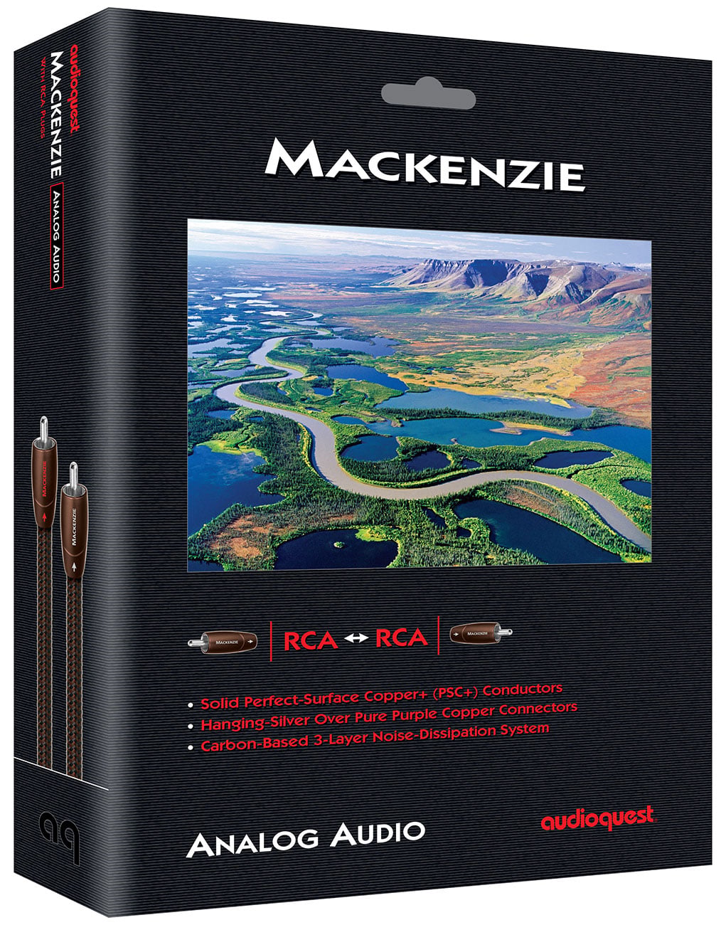AudioQuest 19.8 Feet Mackenzie RCA Interconnect Cable - MACKENZIE6MRCA - image 3