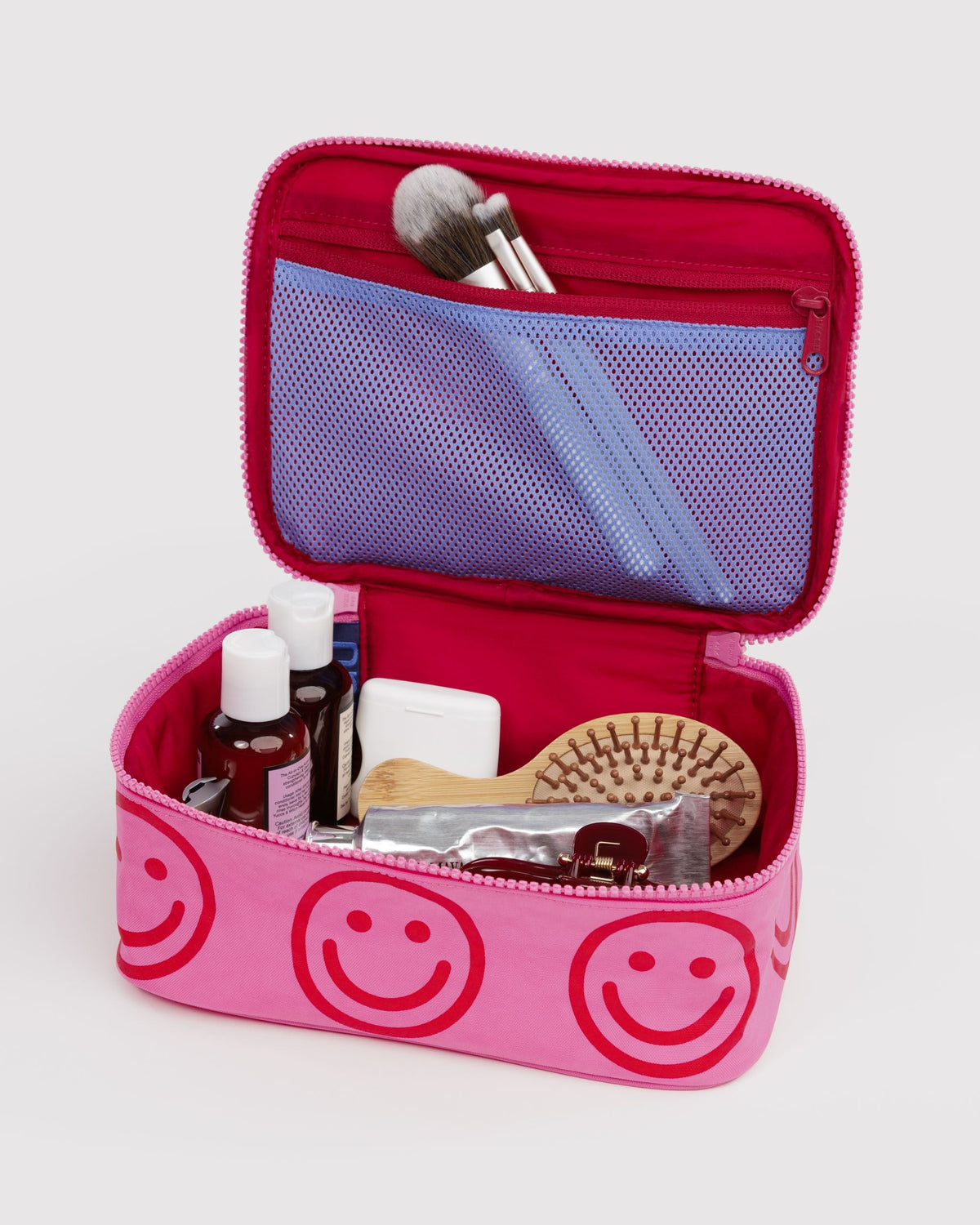 Small Cosmetic Case - Azalea Pink Happy - image 2