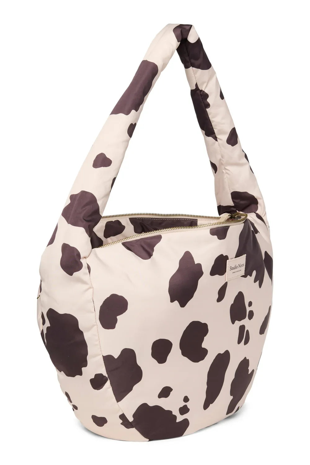 Holy Cow Puffy Umhängetasche – Bräunlich