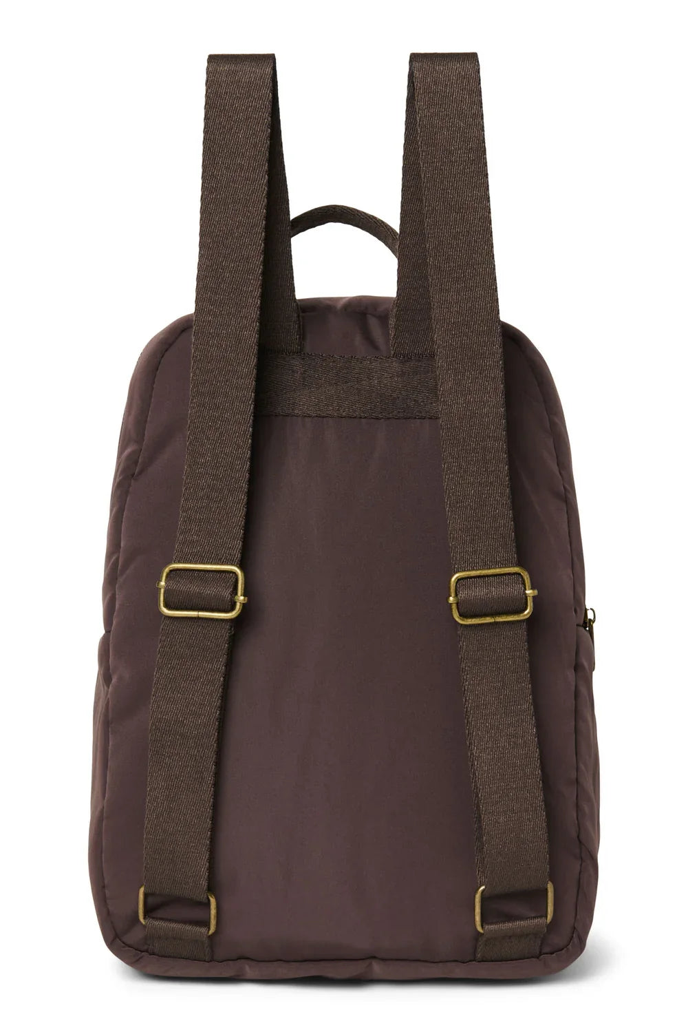 Brauner gepolsterter Midi-Rucksack