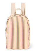 Poplin gestreepte rugzak (mini) | Botergeel