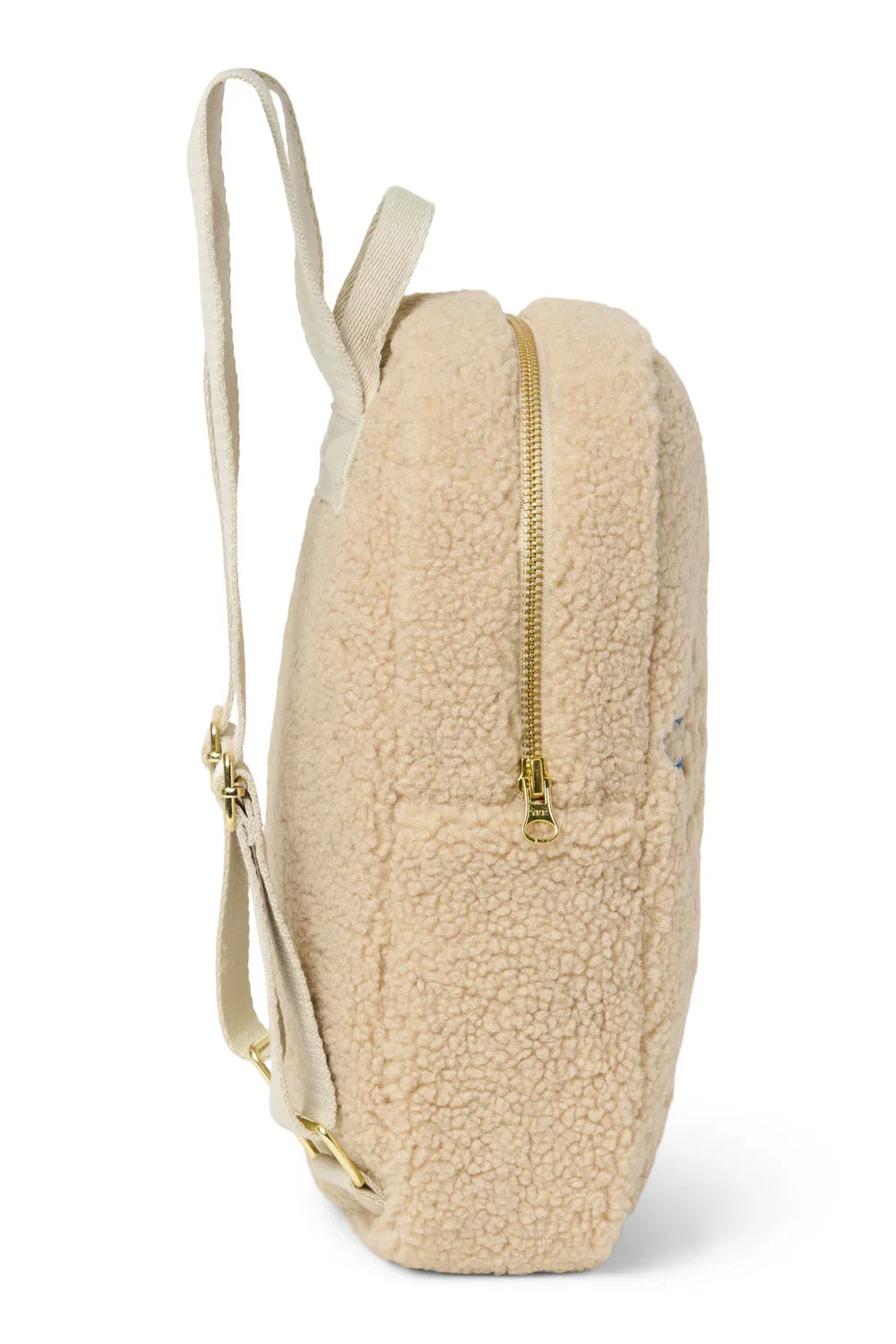 Ecru Blumen Herz Teddy Mini-Rucksack