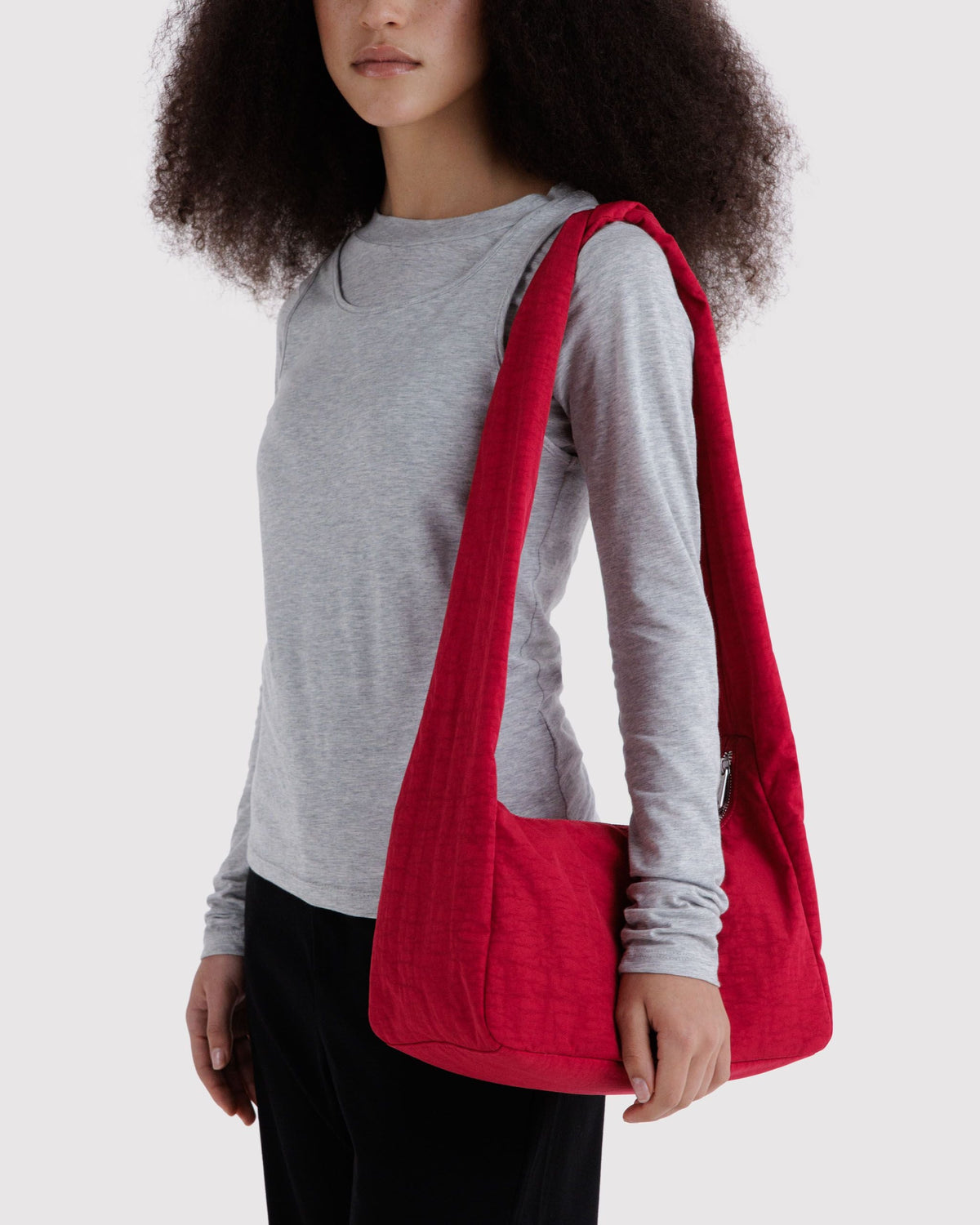 Nylon Meringue Bag - Cherry - image 2