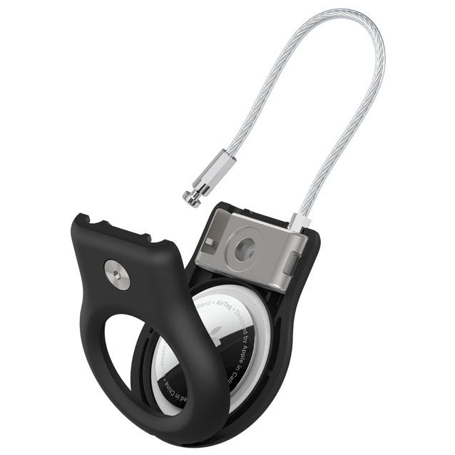 Belkin Apple AirTag Black Secure Holder With Wire Cable - MSC009BTBK - image 4