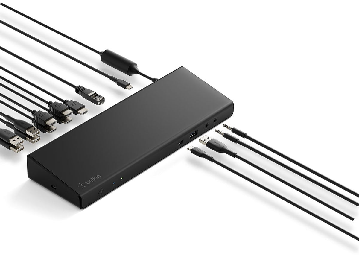 Belkin Connect Universal USB-C Triple Display Dock - INC007TTBK - image 3