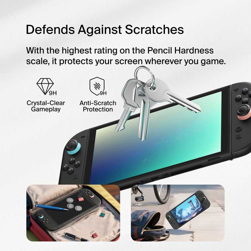 Belkin ScreenForce TemperedGlass Anti-Reflective Screen Protector for Nintendo Switch 2 - ENA004FQ - image 9