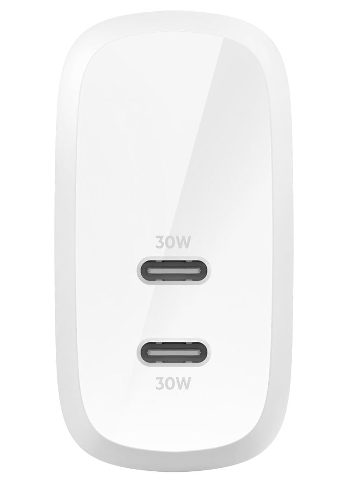 Belkin BoostCharge Pro USB-C Wall Charger with PPS 60W in White - WCB010DQWH - image 5