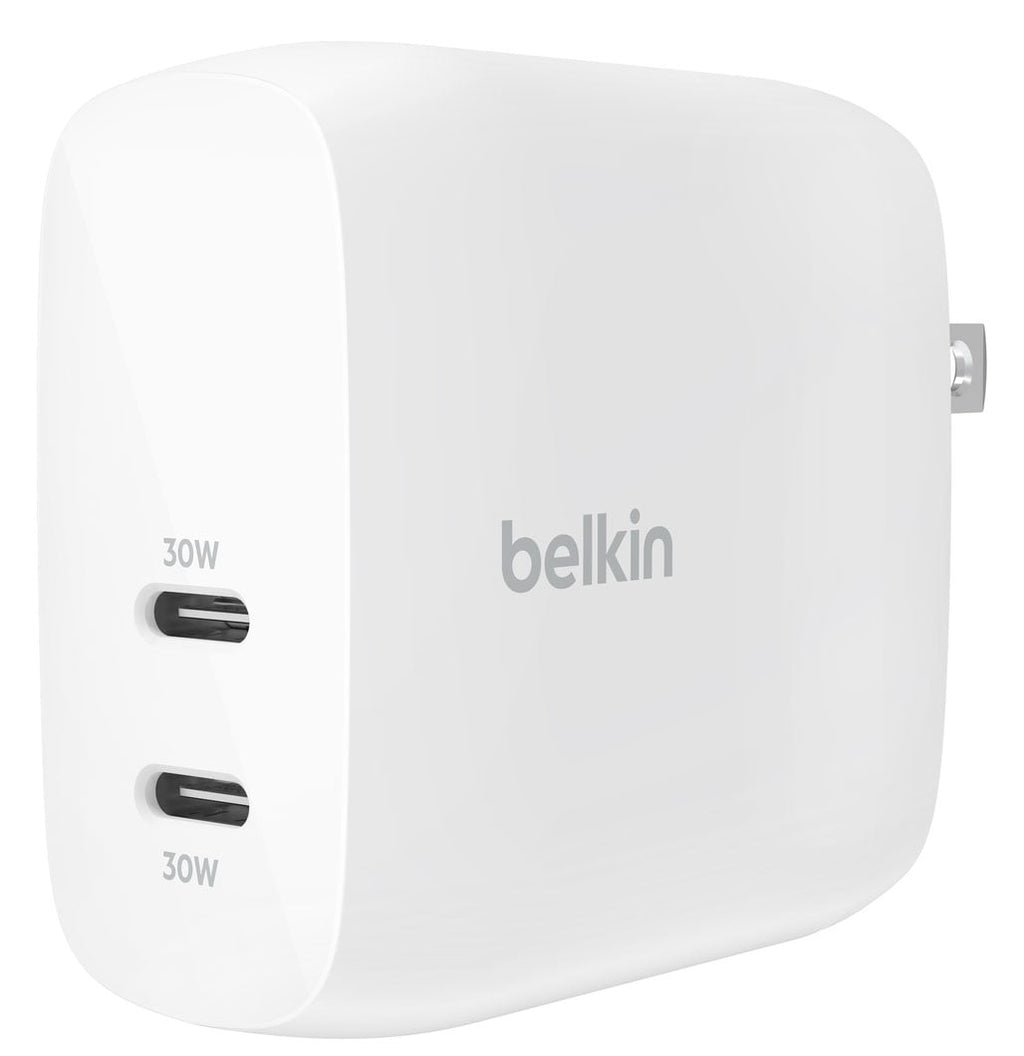 Belkin BoostCharge Pro USB-C Wall Charger with PPS 60W in White - WCB010DQWH - image 1