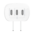 Belkin BoostCharge Wall Charger 3 Port USB-C with PPS 67W in White - WCC002DQWH - image 1