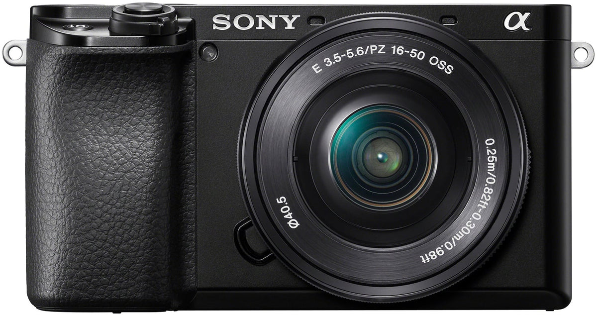 Sony Alpha 6100 24.2 Megapixel Mirrorless Digital Camera With 16-50mm Power Zoom Lens in Black - ILCE6100 - image 1