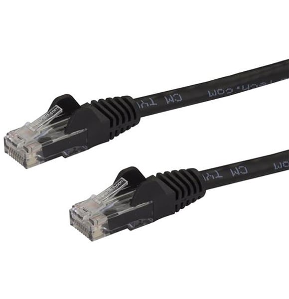StarTech Black Snagless Cat 6 14 Ft. Ethernet Cable - N6PATCH14BK - image 1