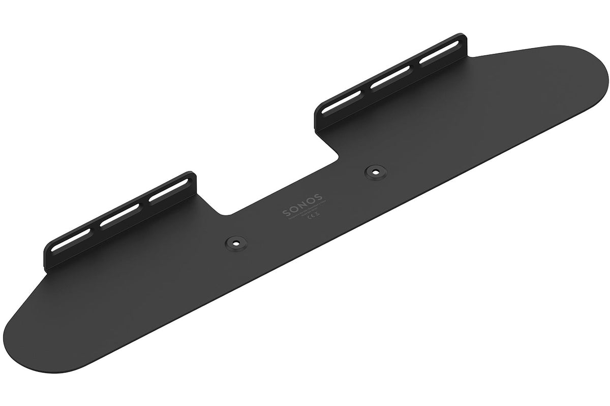 SONOS Black Wall Mount For Beam Soundbar (Each) - BM1WMWW1BLK - image 1
