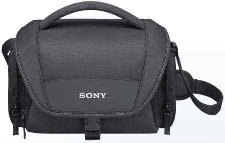Sony Black Camera Carrying Case - LCSU21 - image 1