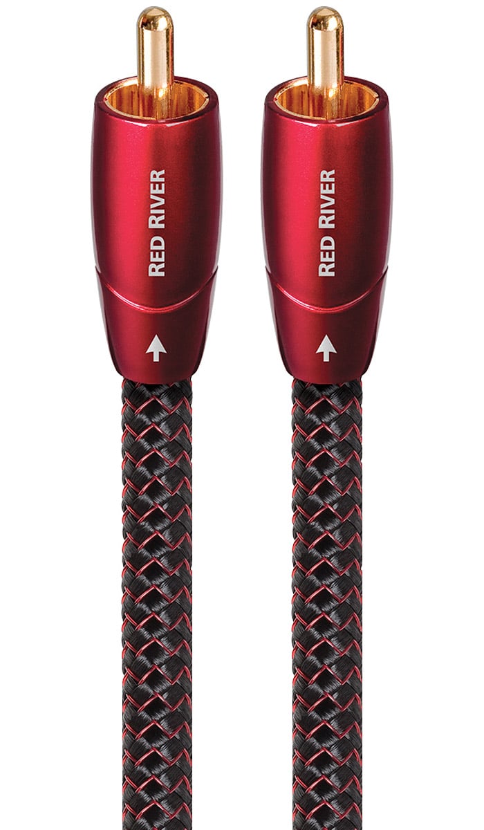 AudioQuest 6.6 Feet Red River RCA Interconnect Cable - REDRIVER2M - image 1