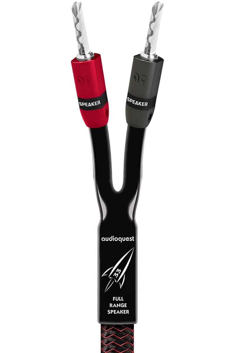 AudioQuest 10 Feet Rocket 33 Speaker Cable - ROCK3310FTFR - image 1