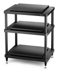 Solidsteel Black S5 Series 3 Shelf Audio Rack - S5-3BK - image 1