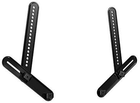 Sanus Black Soundbar Speaker Mounts (Pair) - SA405-B1 - image 1