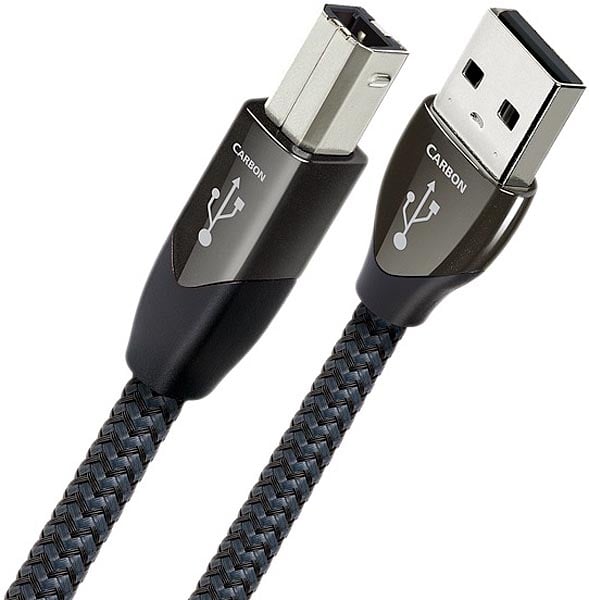 AudioQuest Carbon 1.5 Meter USB A To B Digital Interconnect - USBCARBONA2B1POINT5M - image 1