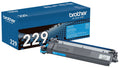 Brother Toner Cartridge Standard Yield for Laser Printers in Cyan - TN229C - image 1