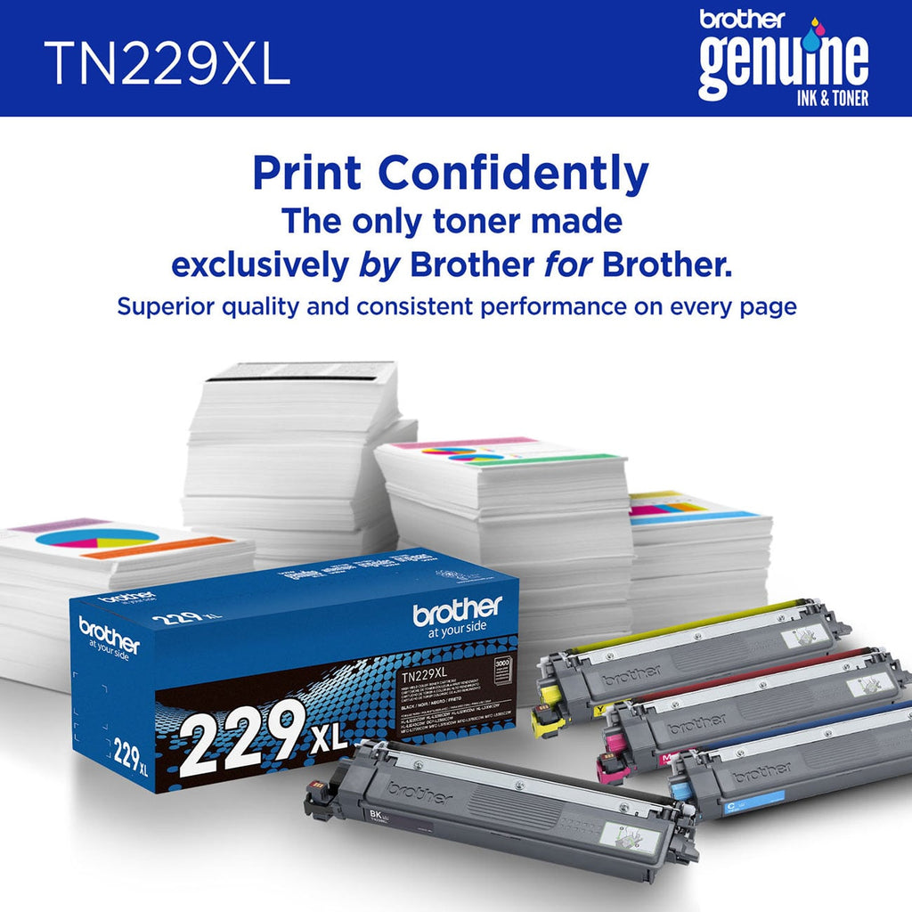 Brother Toner Cartridge High Yield for Laser Printers in Yellow - TN229XLY - image 4