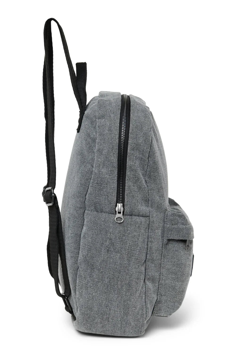 Grauer Jeans-Midi-Rucksack