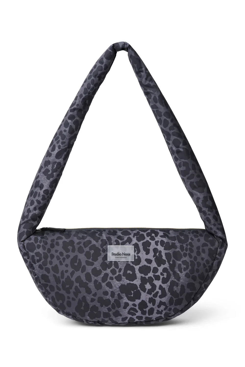 Leopard Puffy Mini Umhängetasche