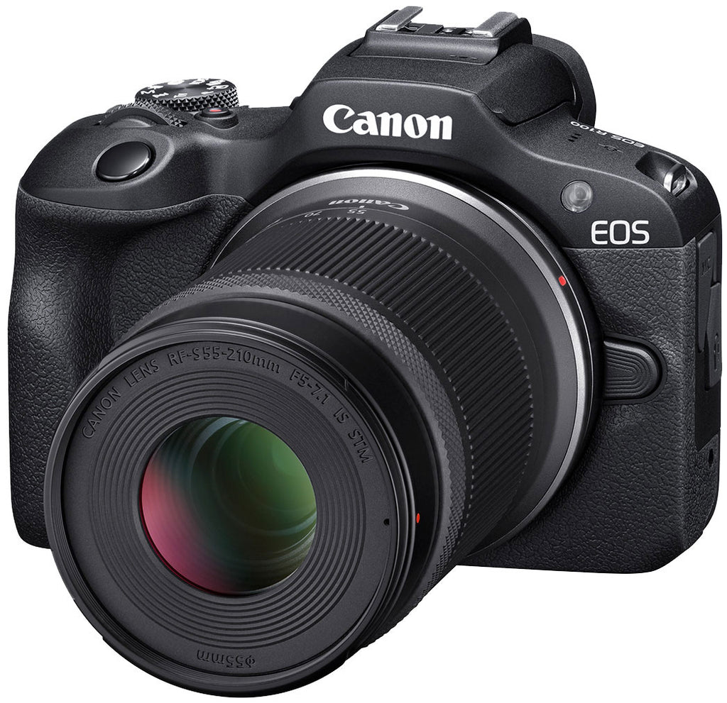 Canon EOS R100 RF-S18-45mm F4.5-6.3 IS STM & RF-S55-210mm F5-7.1 IS STM Lens Kit - 6052C022 - image 3