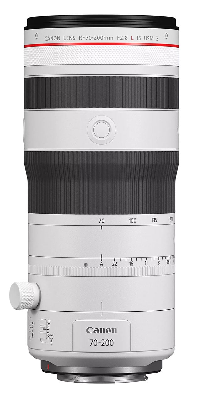 Canon RF 70-200mm F2.8 L IS USM Z Lens in White - 6594C002 - image 1