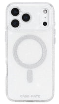 Case-Mate MagSafe Phone Case for iPhone 17 Pro Max in Sheer Twinkle Silver - CM057228 - image 1