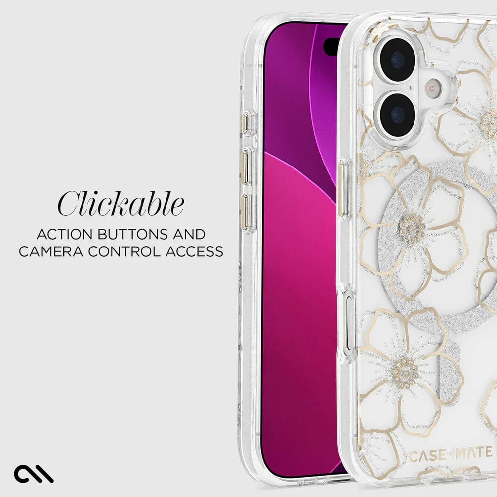 Case-Mate MagSafe Phone Case for iPhone 17 in Floral Gems - CM057382 - image 4